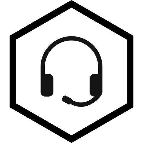 Headphones Icon Design vector