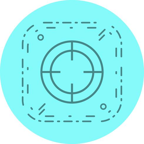 Target Icon Design vector