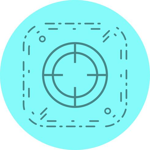 Target Icon Design vector