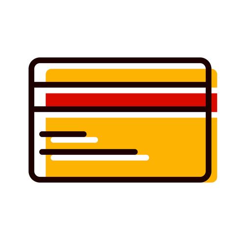 Diseño de iconos de tarjetas de crédito vector