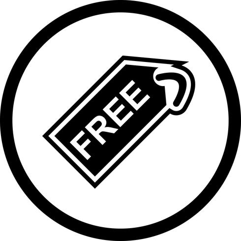 Diseño de icono de etiqueta gratis vector
