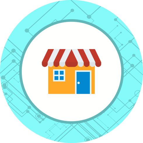 Shop Icon Design vector
