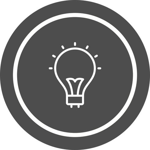 Bulb Icon Design vector