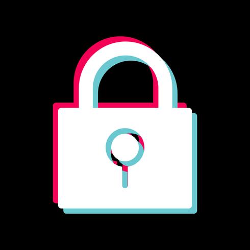 Lock Icon Design vector