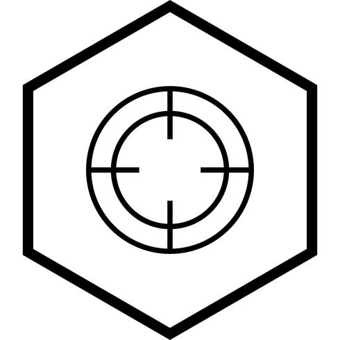 Target Icon Design vector