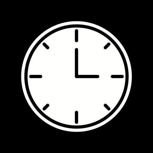 Clock Icon Design vector