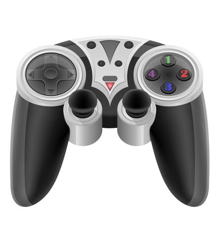 joystick para consola de juegos vector illustration EPS 10