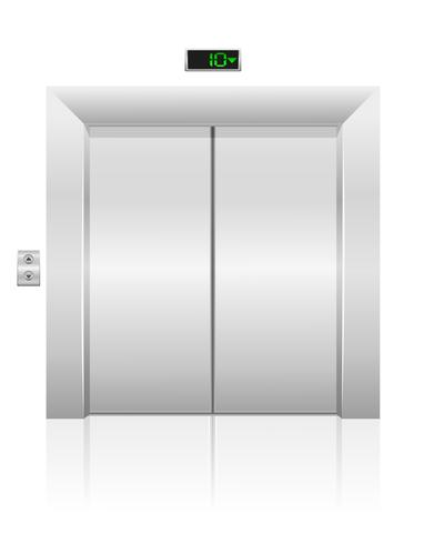 passenger elevator stock vector illustration