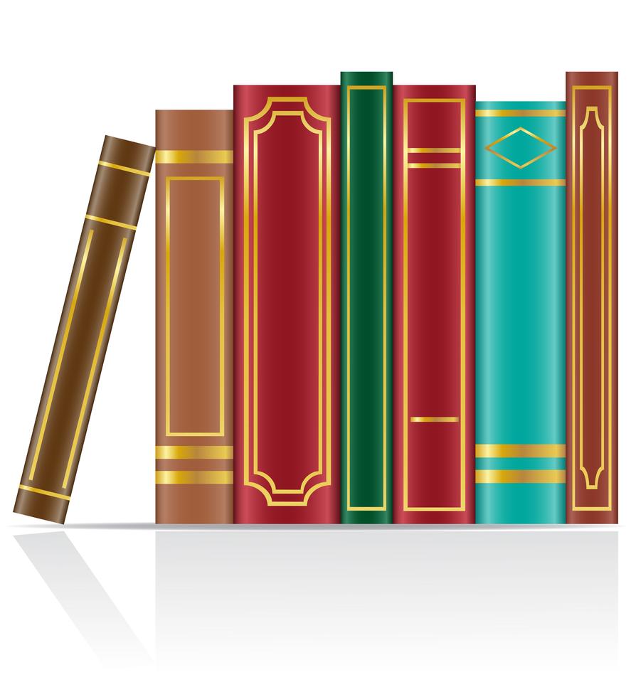 books vector illustration 488884 Vector Art at Vecteezy