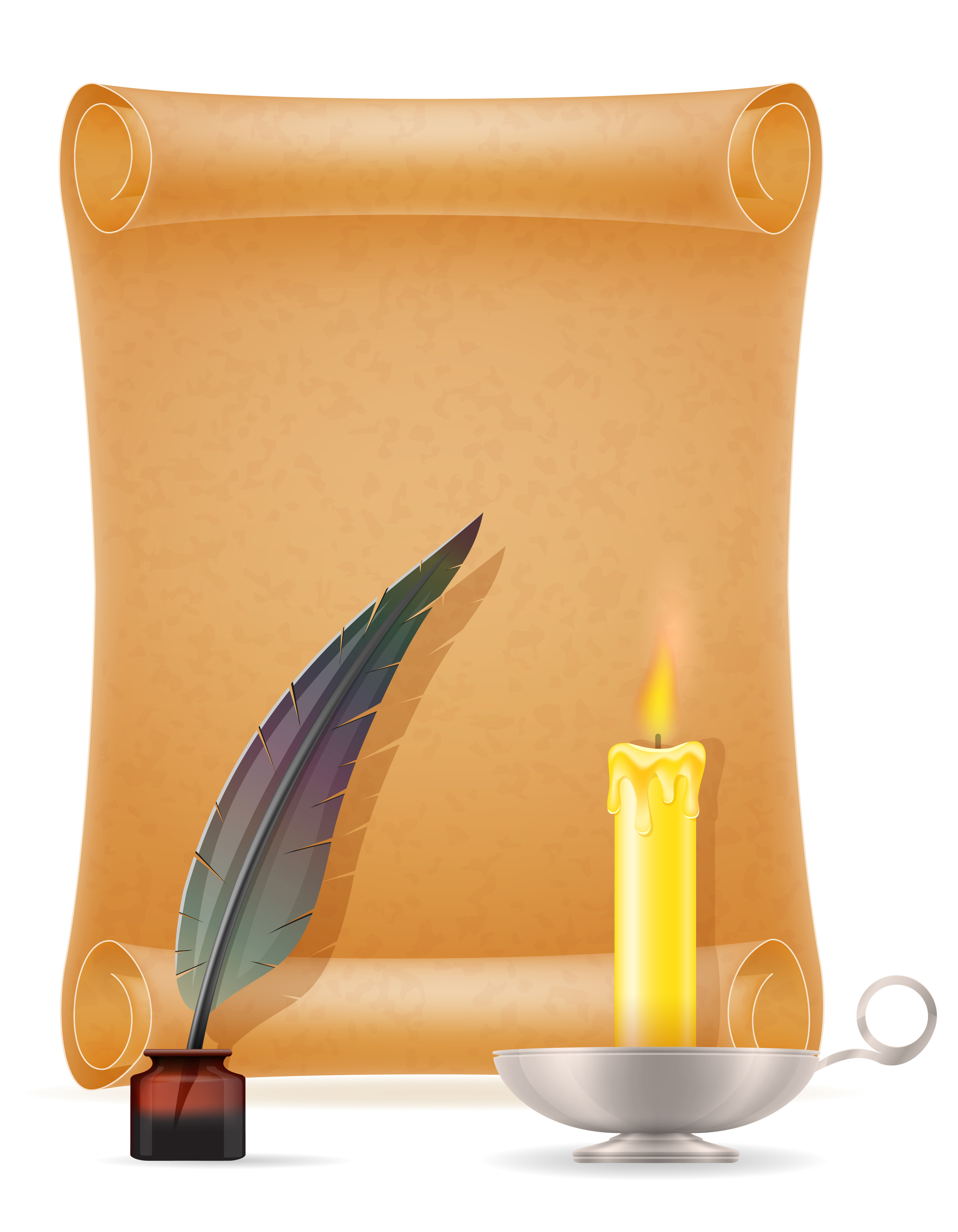 Download old paper scroll vector illustration - Download Free Vectors, Clipart Graphics & Vector Art