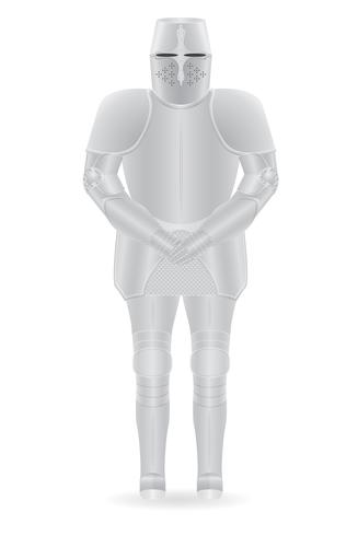 knight armor vector illustration