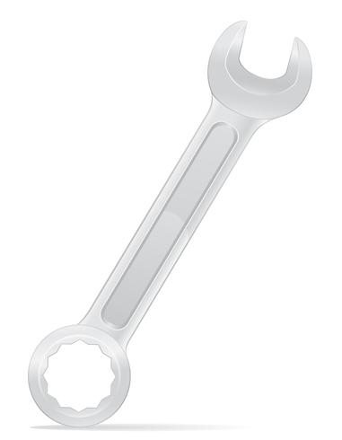 tool spanner vector illustration