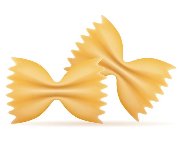 ilustración vectorial de pasta vector