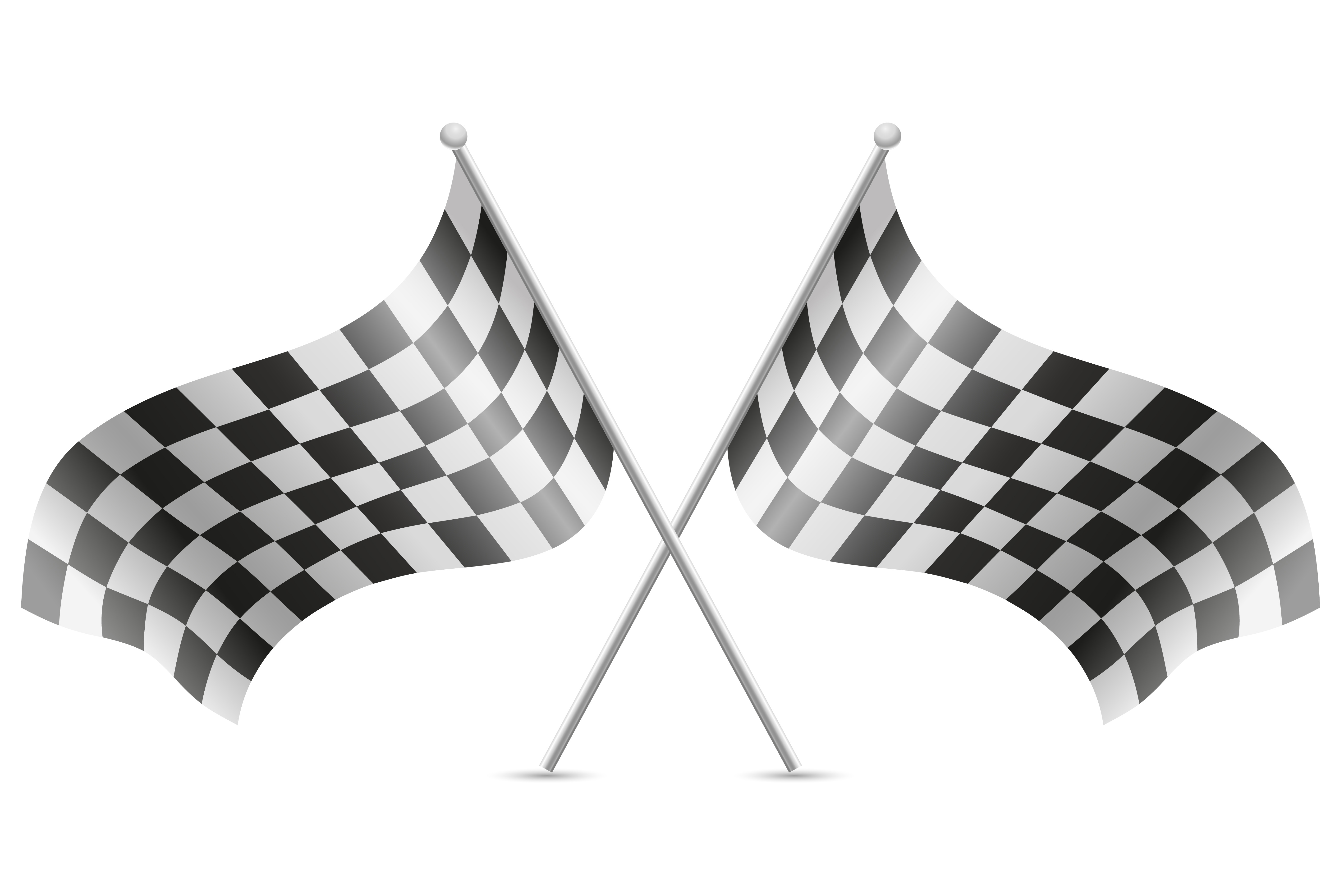 Download checkered flags for car racing vector illustration ...