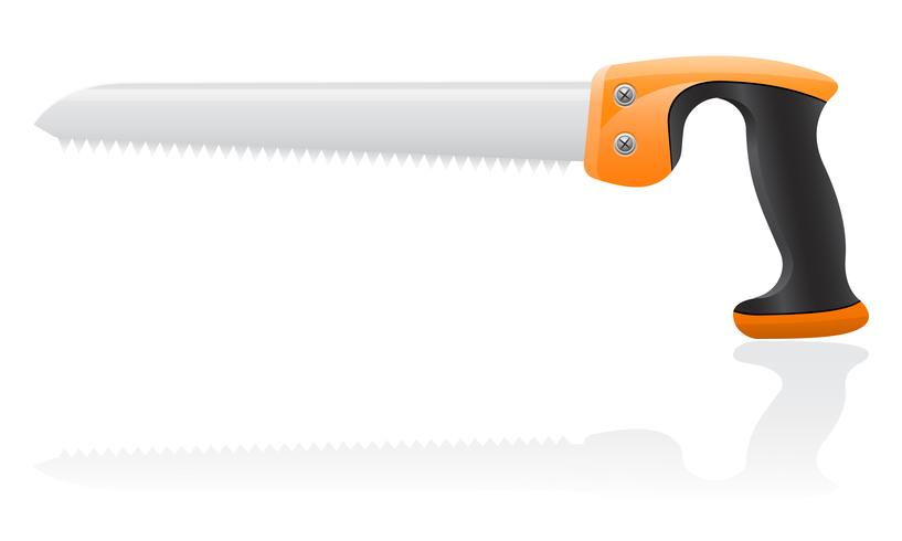 tool saw vector illustration