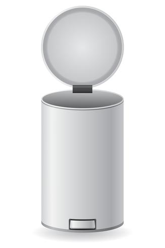 dustbin vector illustration