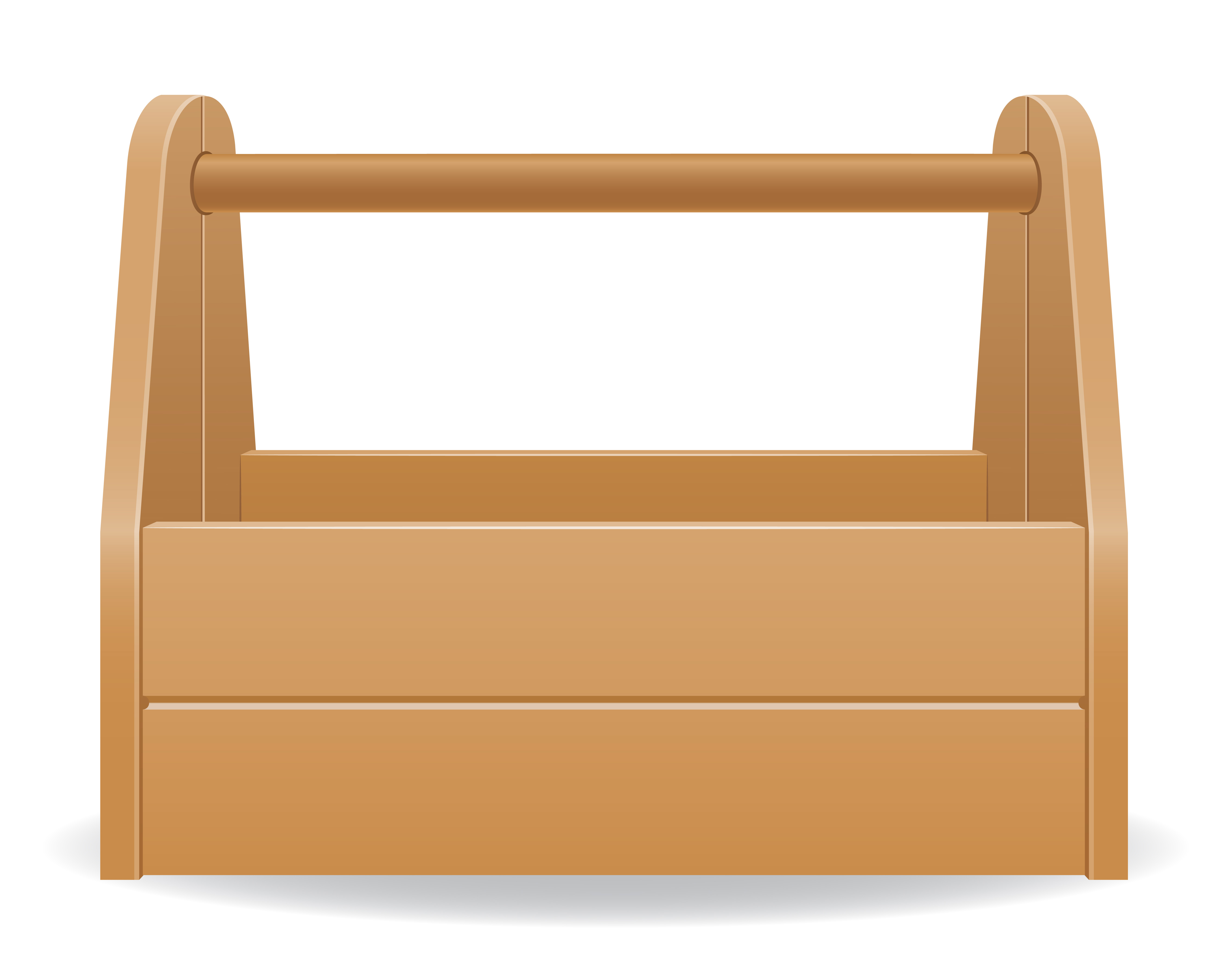 Download wooden tool box vector illustration 489905 - Download Free ...
