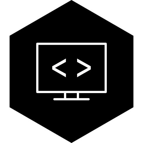 Code optimization Icon Design vector