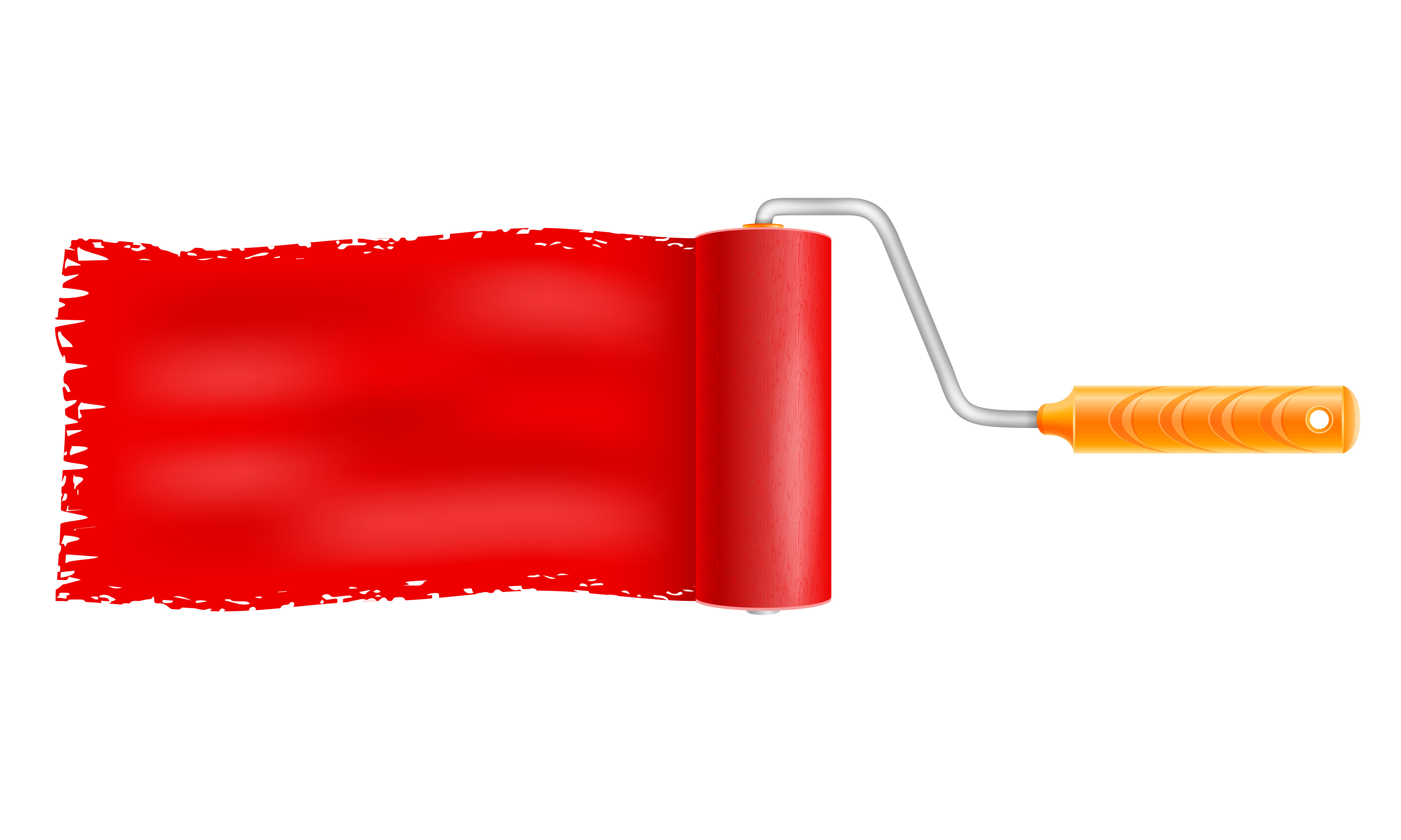 paint roller brush vector illustration 490124 Vector Art at Vecteezy