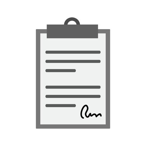 Document Icon Design vector