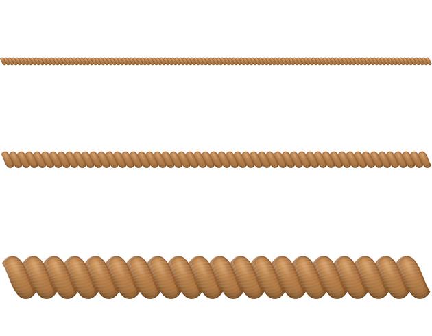 ilustración vectorial de cuerda vector