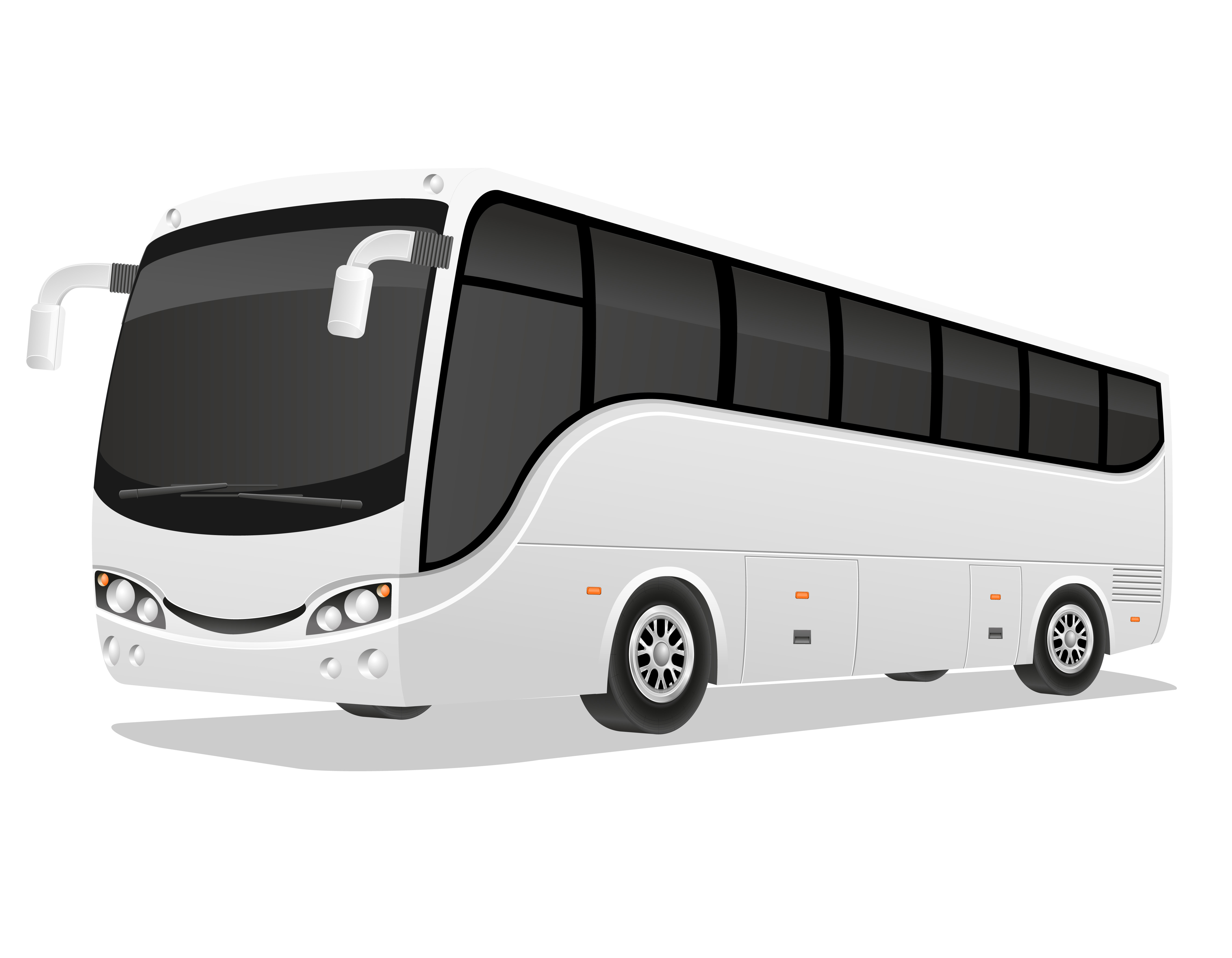 tour bus images clip art