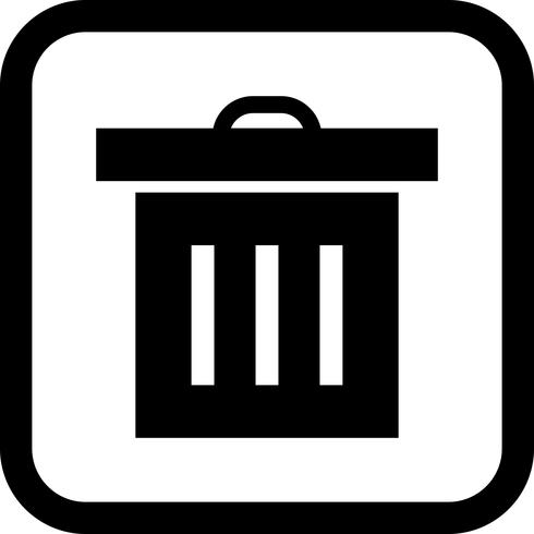 Trash Icon Design vector