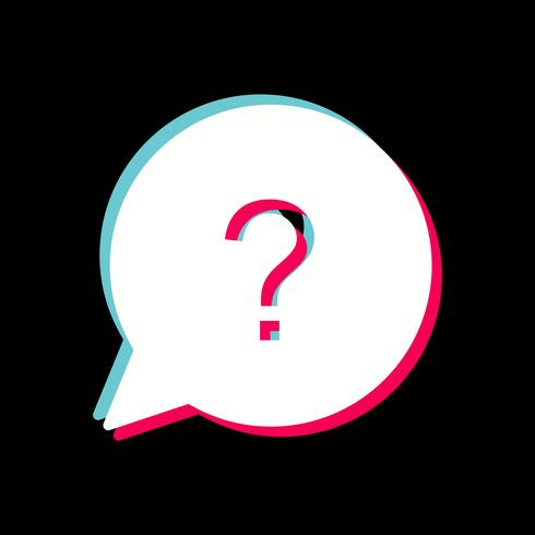 Question Icon Design vector