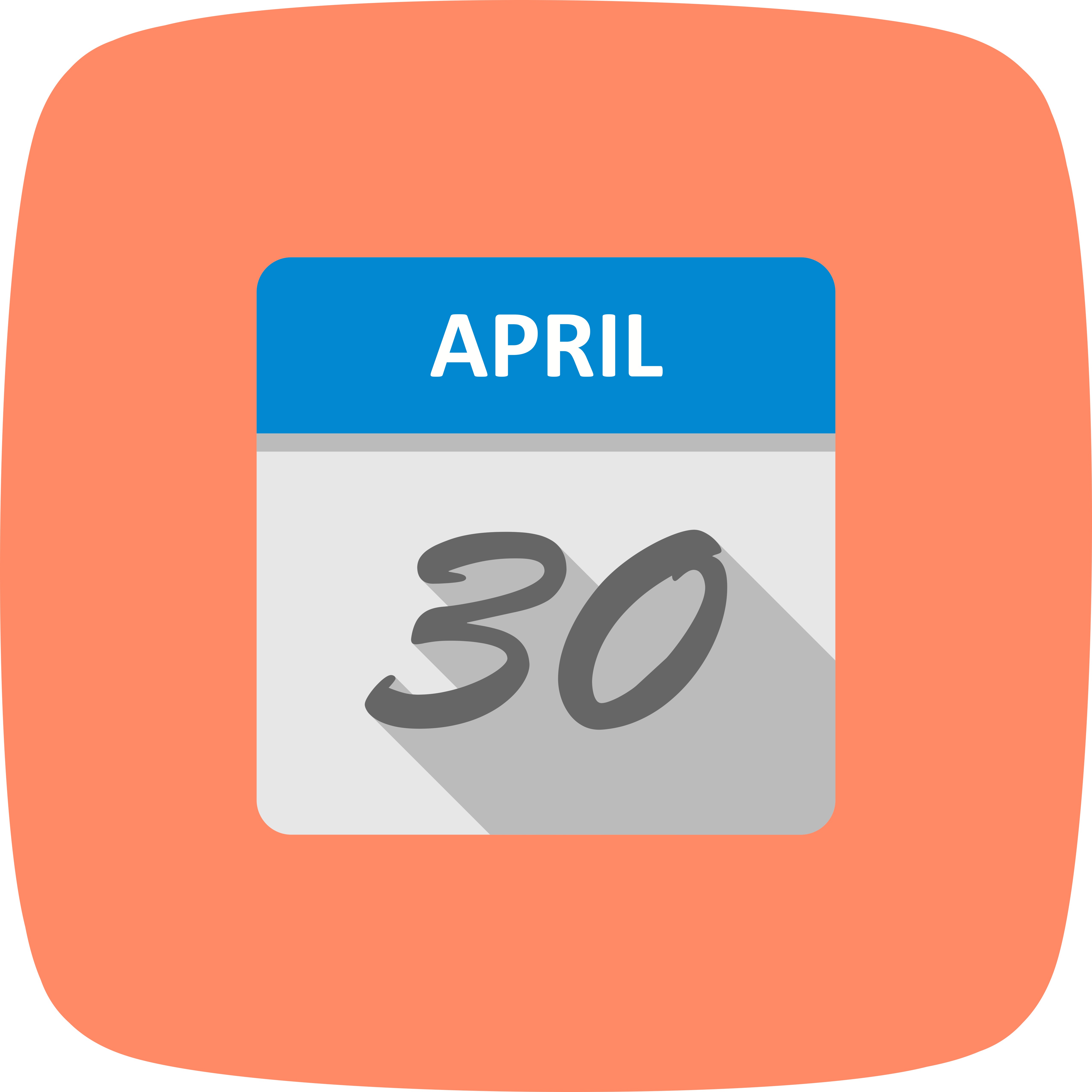 April 30th Date on a Single Day Calendar 491144 Vector Art at Vecteezy
