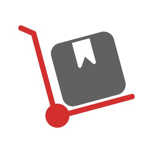 Trolley Icon Design vector