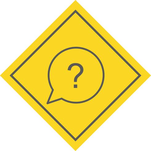 Question Icon Design vector