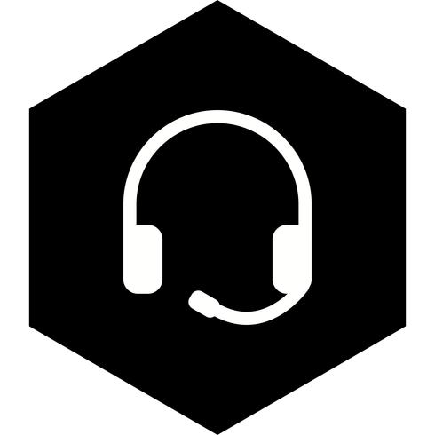 Headphones Icon Design vector