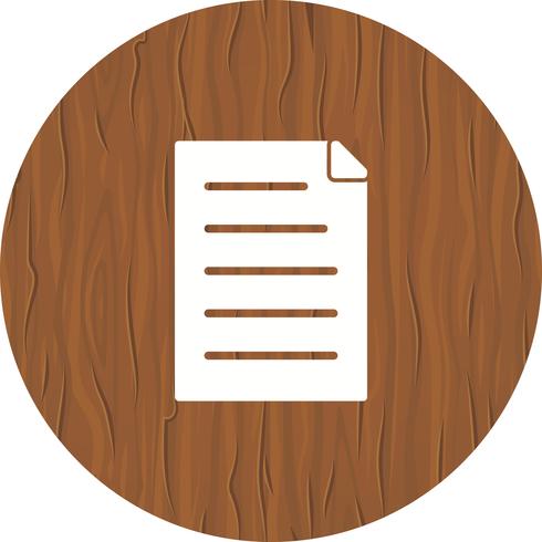 Diseño de icono de documento vector