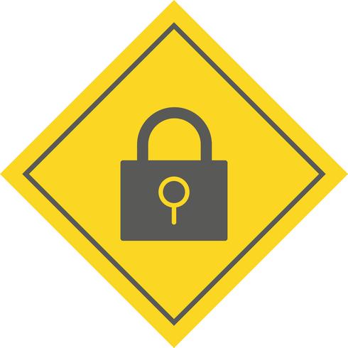 Lock Icon Design vector