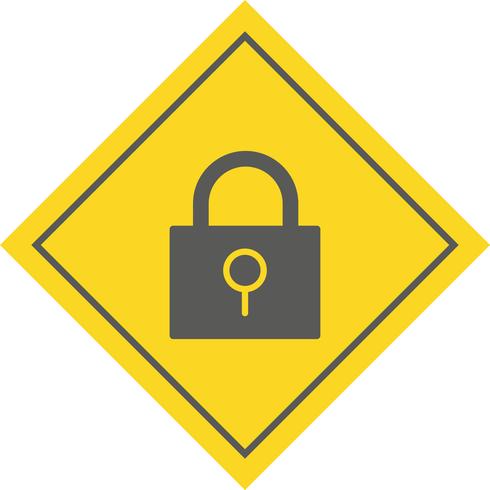 Lock Icon Design vector