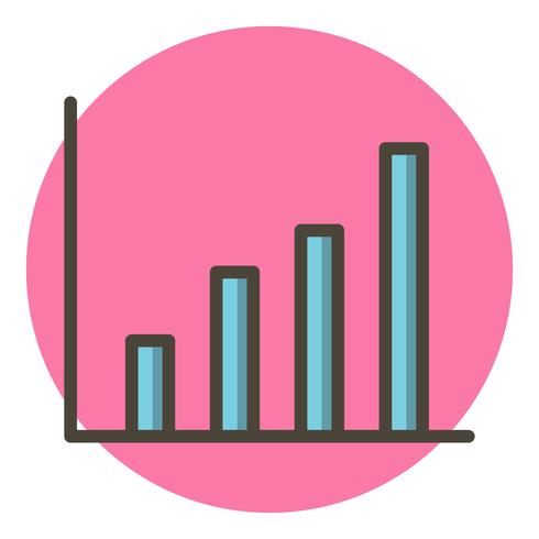 Statistics Icon Design vector