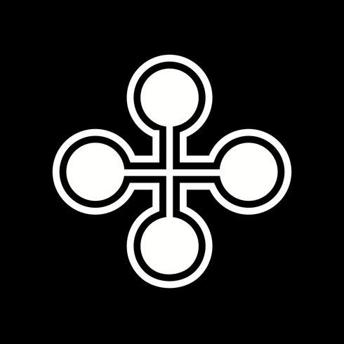 Link Building Icon Design vector