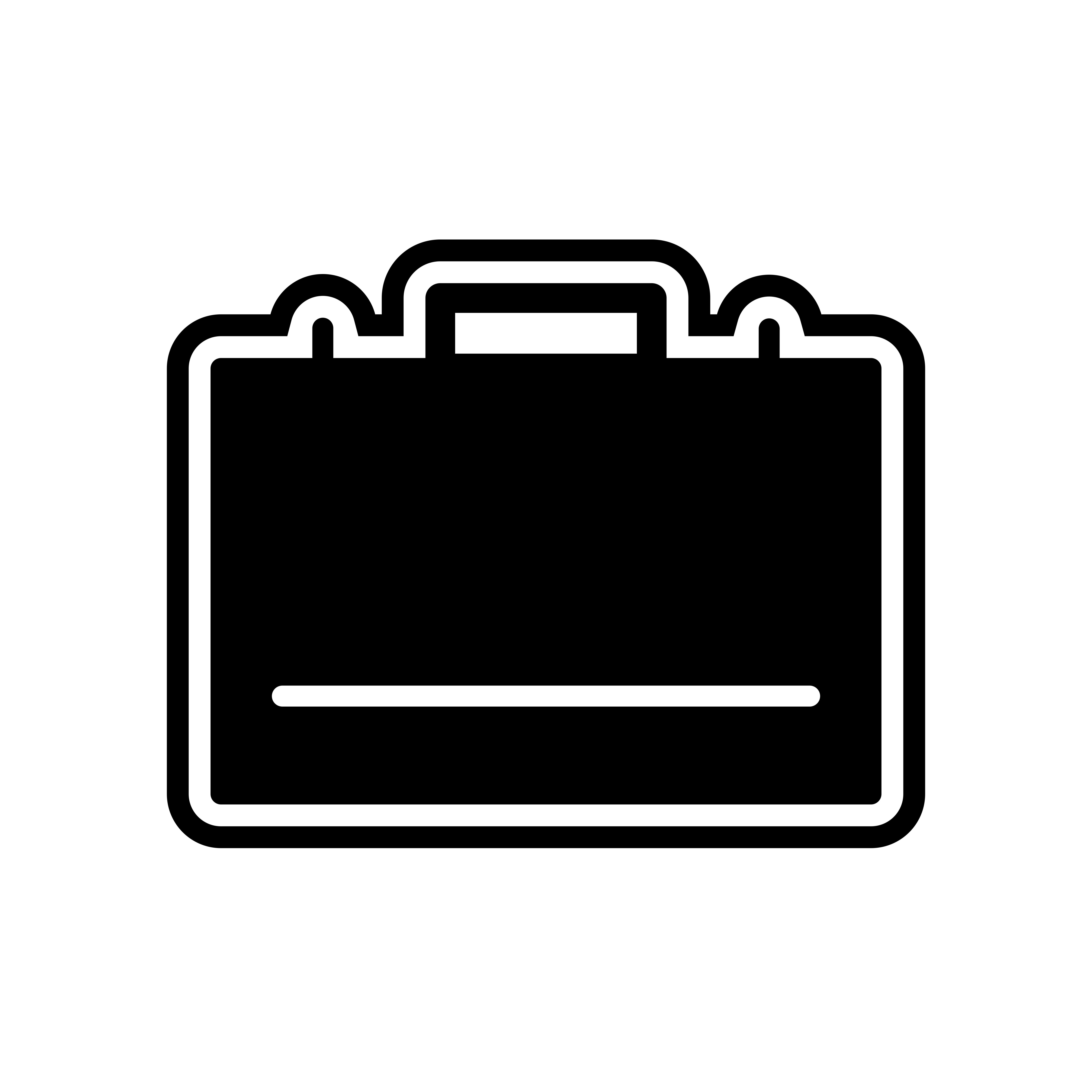 Briefcase Icon Design 491489 Vector Art at Vecteezy