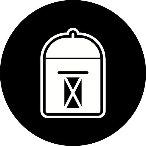 Postbox Icon Design vector