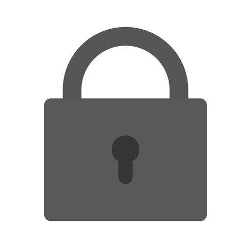 Lock Icon Design vector