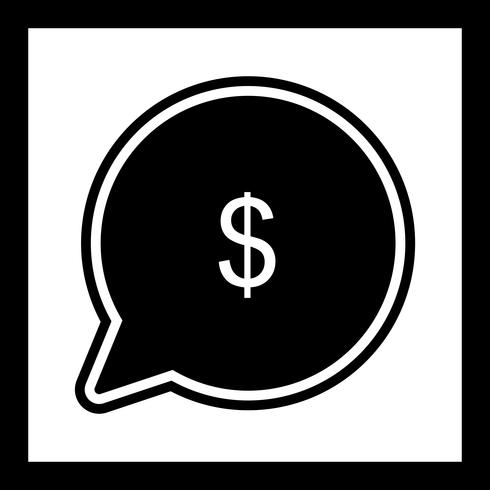 Enviar dinero icono de diseño vector