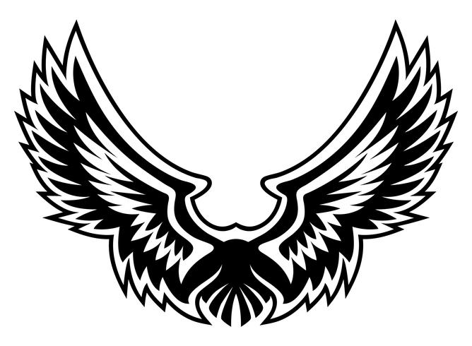 Wing logo vector graphic