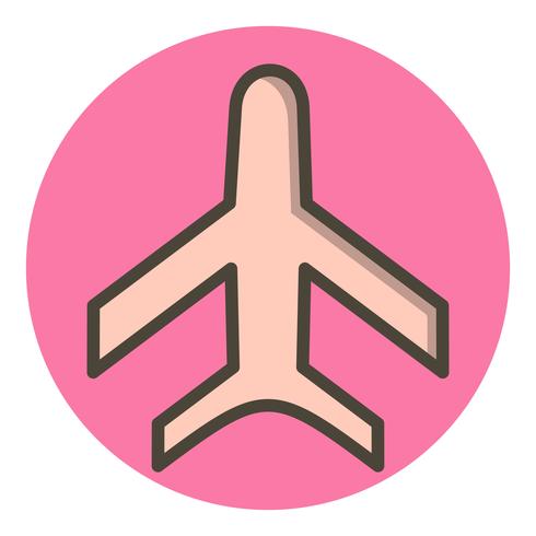 Airplane Icon Design vector