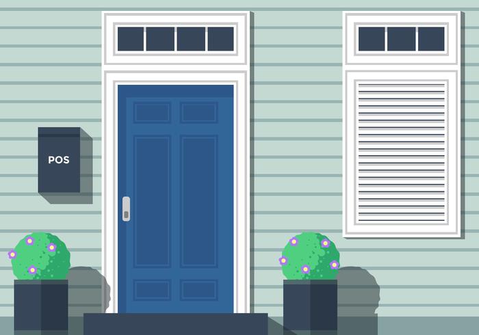 Front Doors Vector