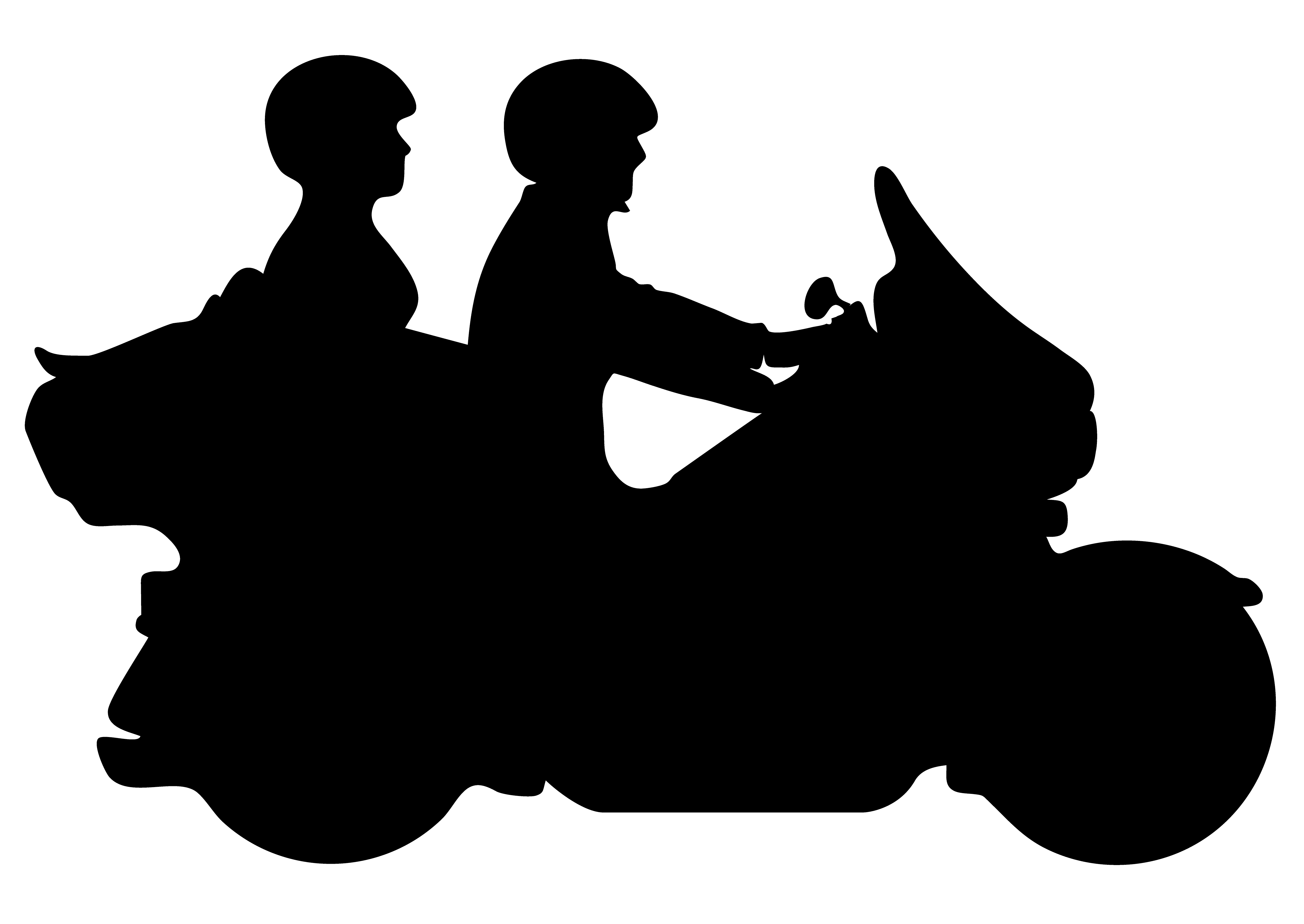 Motorcycle Silhouette Svg