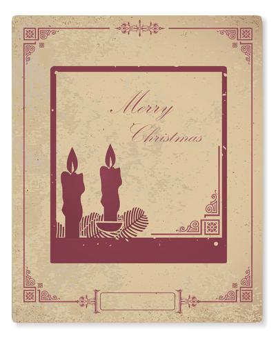 Christmas card vector