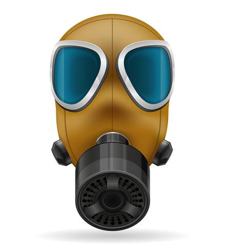 gas mask vector illustration