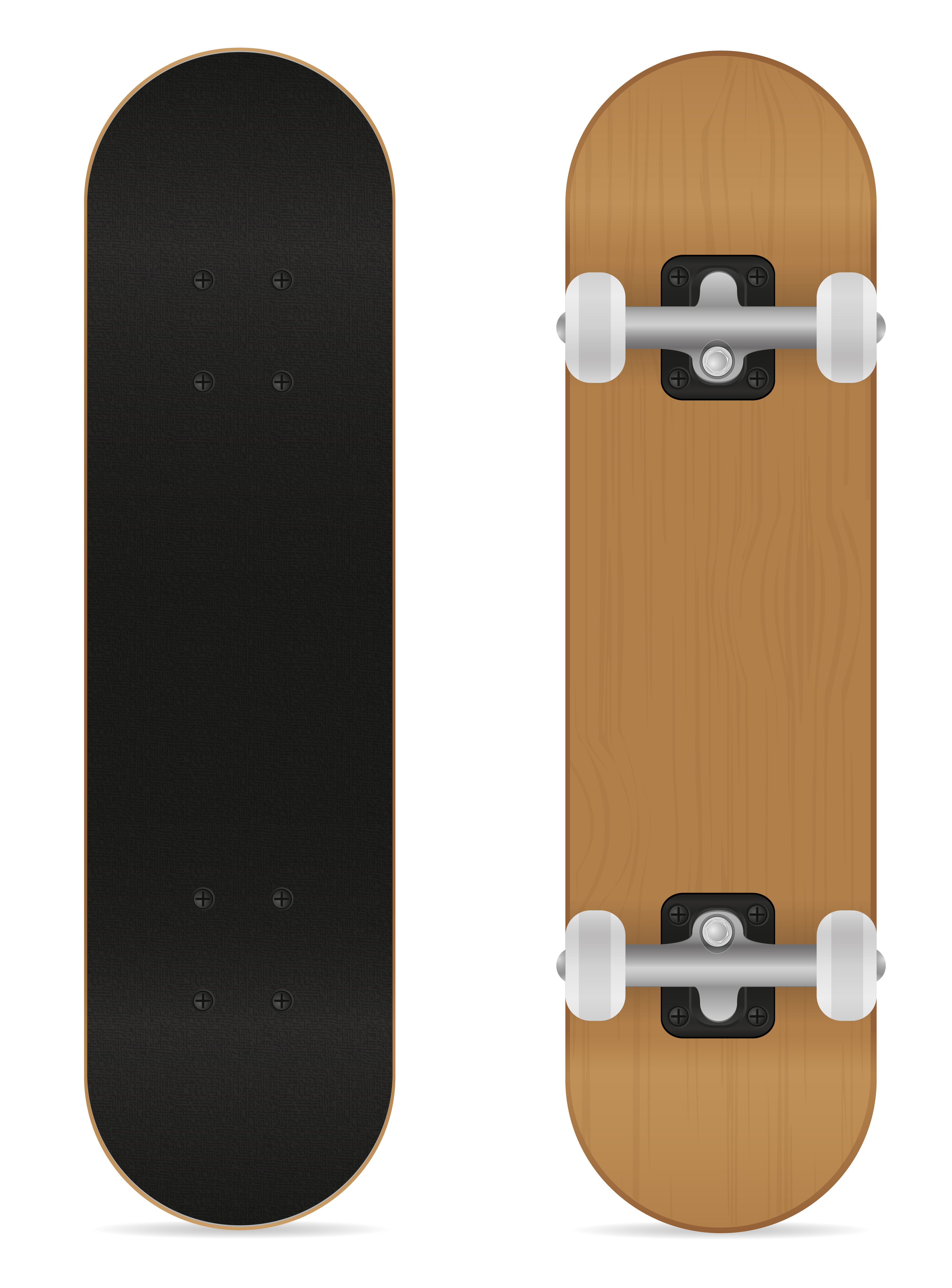 skateboard vector illustration 493160 Vector Art at Vecteezy