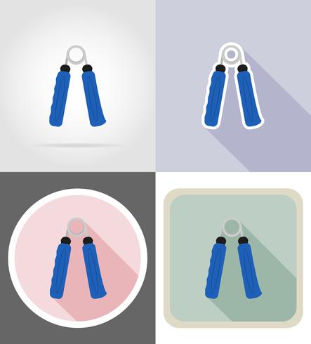 expander flat icons vector illustration