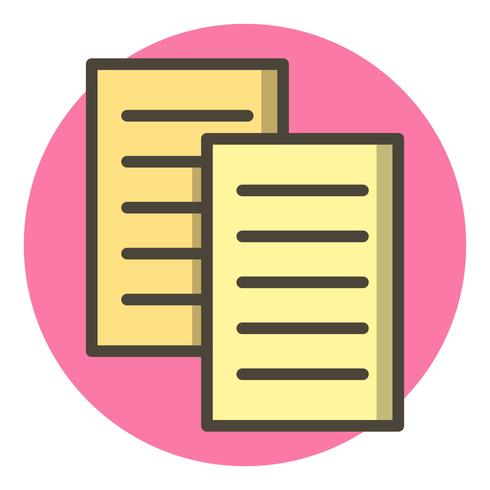 Files Icon Design vector